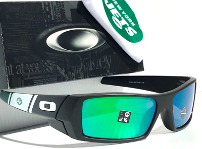 NFL Oakley GASCAN New York JETS Matte Black PRIZM Jade Lens