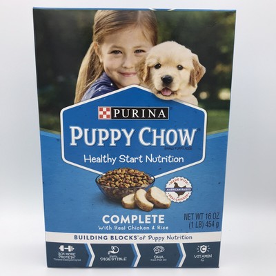 purina puppy chow chicken and rice