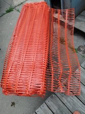 Sandbaggy - 1 Roll - 4 ft x 75 ft - Orange Safety Barrier Fence, Local Pick Up