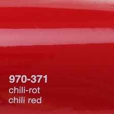 28€/m²) 0,5m x 1,52m Oracal 970RA Chilli Rot Glanz 371 Autofolie Folie
