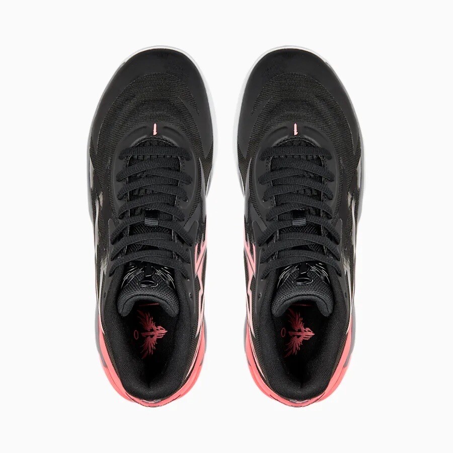 Mens Puma LaMelo Ball MB.02 Flare Black Infrared Glow  display picture 3