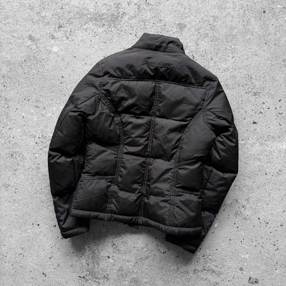 U.S. Polo Assn Womens Black Full Zip Puffer Jacket Logo Pockets Casual Size - S - Image 3 of 4