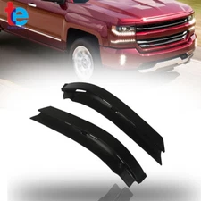Set of 2 Left and Right Bumper Filler For Chevrolet Silverado 1500 2016-2018