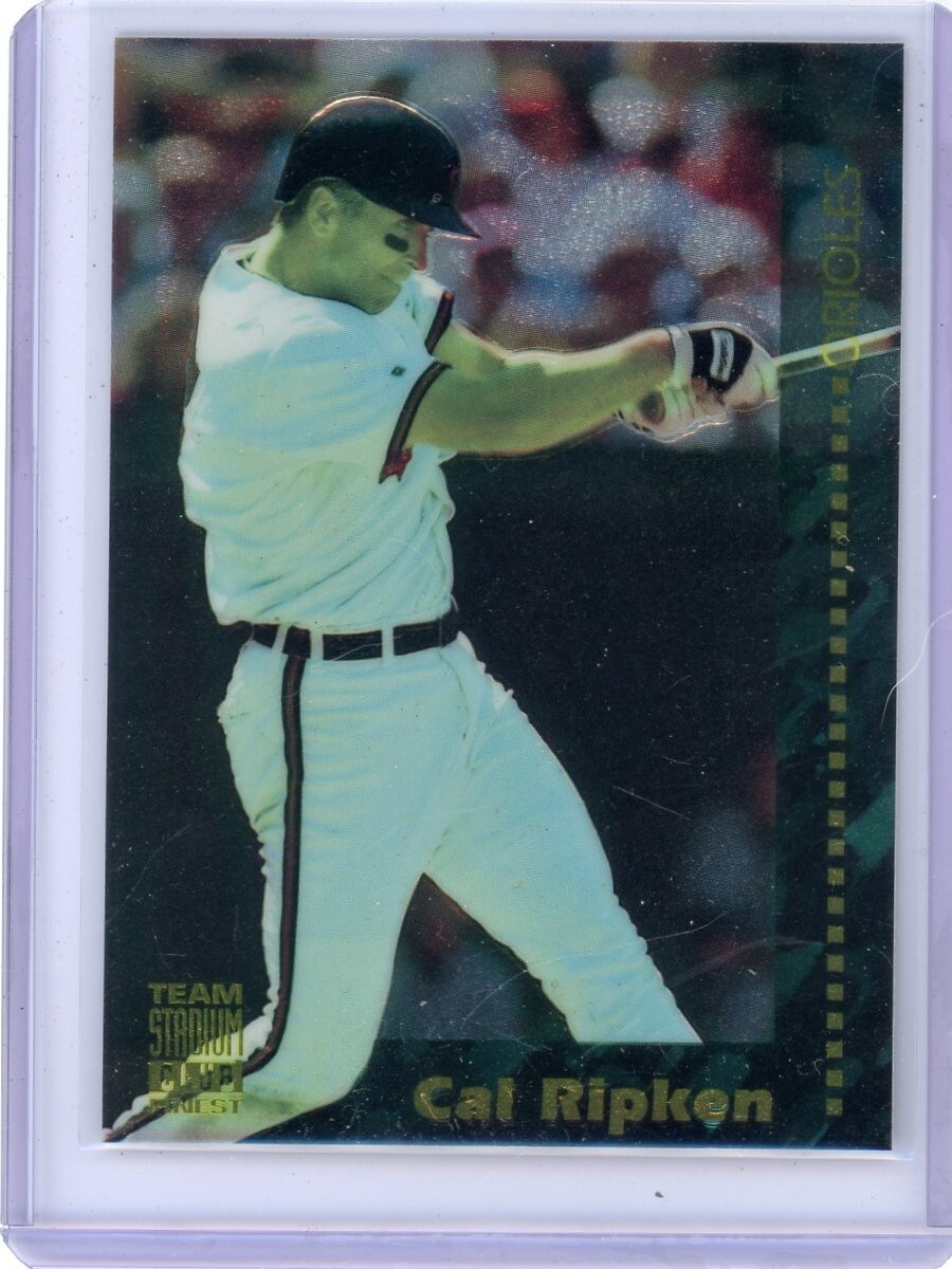プロ野球 カード 1994 cal ripken 1994 topps stadium club finest 8 of 12 | eBay
