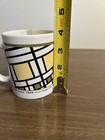 RARE VTG 1895 Frank Lloyd Wright Oak Park Playroom Design Stained Glass Mug — photo 5