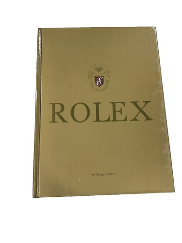 Timeless Elegance ROLEX Book by George Gordon Hard Cover Book w Serial Number - Imagen 1 de 22