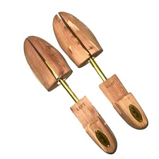 Stratton Cedar Wood Pair Men's XL Shoe Tree Grown In USA