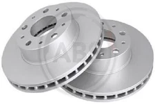 2x Original A.B.S. Brake disc 17740 for Citroen Fiat Peugeot