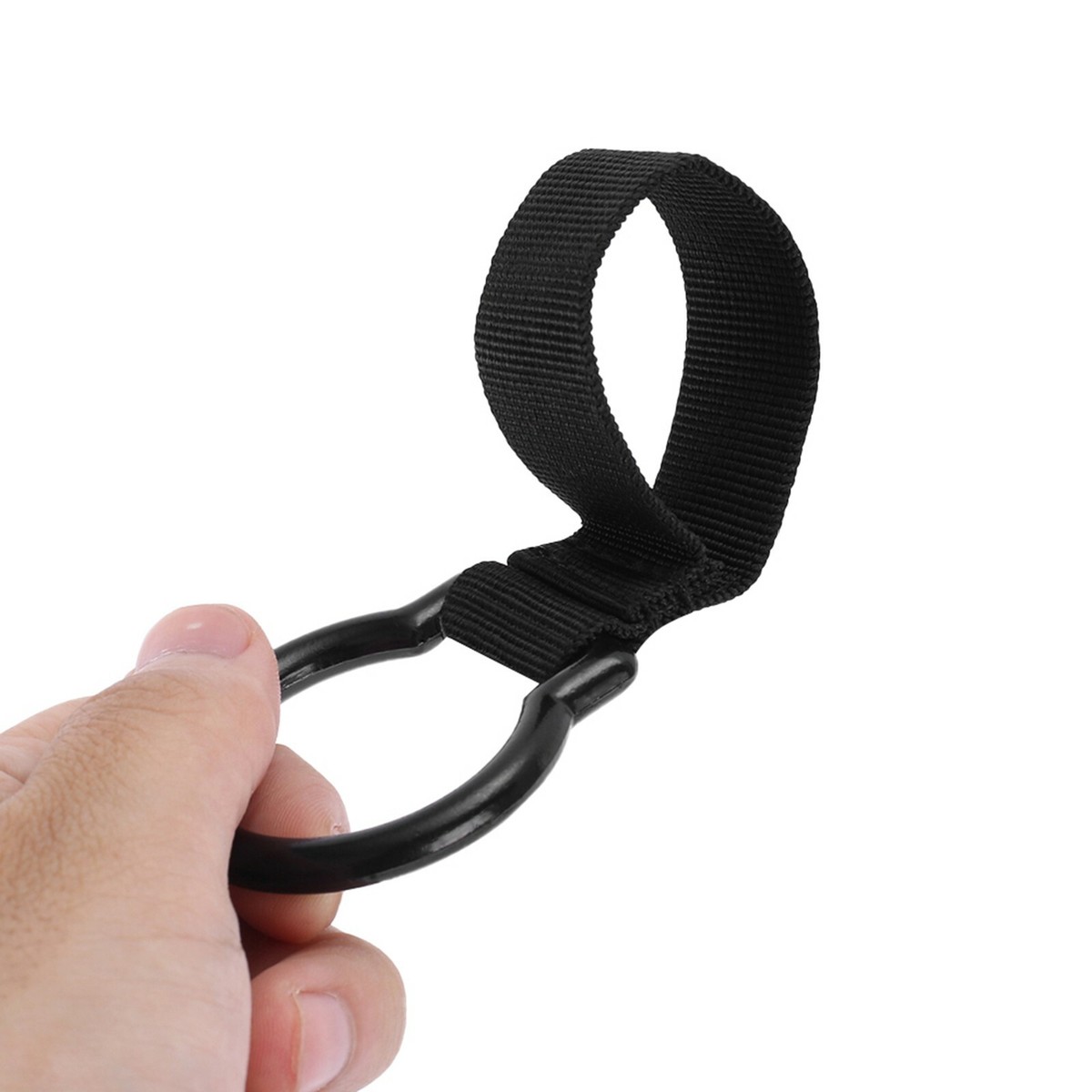 WHYHKJ Taschenlampenhalter Aus Nylon – Mit Dual-Schnappverschluss, Für Gürtel, Passend Für D/C-Zellen-Taschenlampen