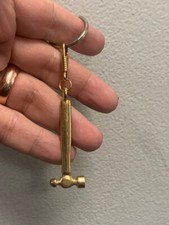 Ball Pein Hammer Biker Key Chain or Zipper Puller USA MADE support your local MC