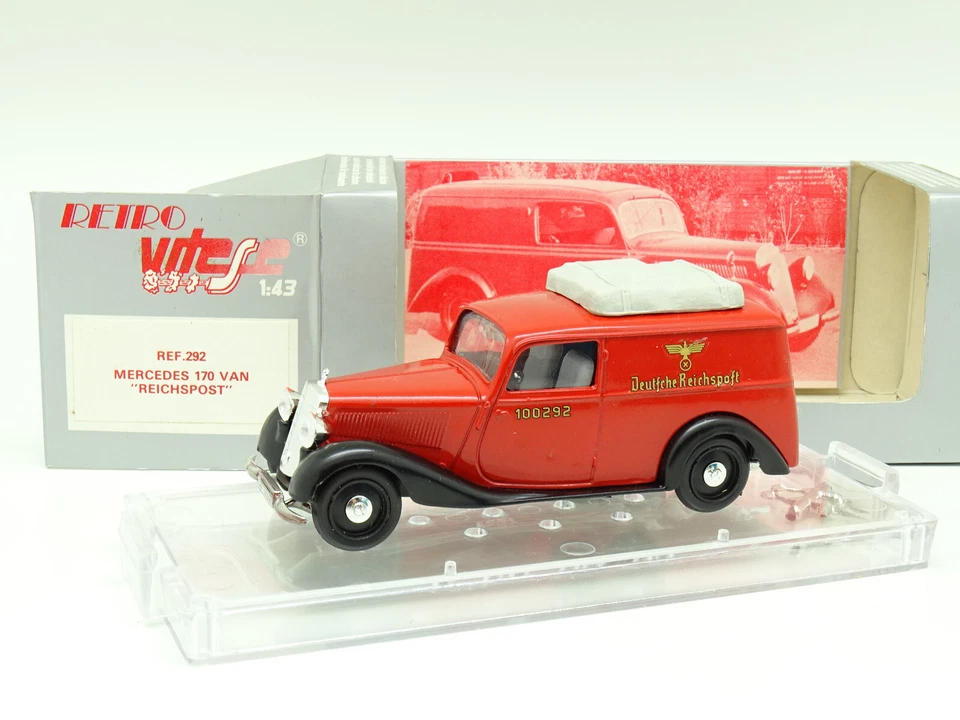 Vitesse 1/43 - Mercedes 170V Van Reichspost - Photo 1/1