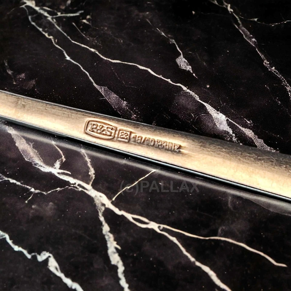 P&S 18/10 PRINZ EDELSTAHL BESTECK 24-TEILIG FÜR 6 PERSONEN 1970er JAHRE - Bild 4 von 4