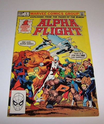 Alpha Flight #1 Marvel Comics 3.5 VG- 1983 First Issue - Picture 3 of 4