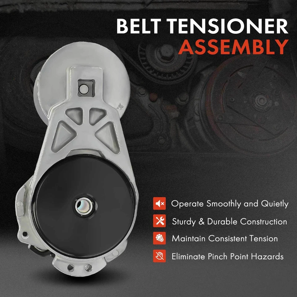 Tensor de correa con polea para cosechadora Freightliner Cascadia Volvo International Foto 2 de 4