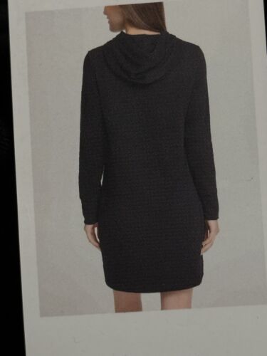 Felpa donna con cappuccio Calvin Klein nuova con etichetta abito argento scritto lunghezza ginocchio XL - Foto 7 di 12