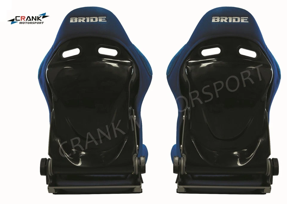 1x Bride Seat stradia Blue Fiberglass Bride Japan ADR appv Car Racing Sport seat - Image 2 of 4