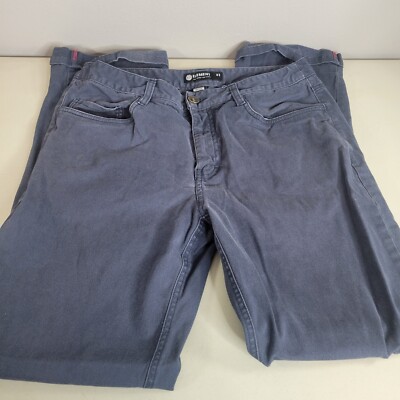 Element Men's Pants Size 31 Blue Cuffed Bottom Wind Water Fire Earth Skateboard