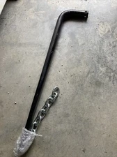 Trailer Weight Distribution Hitch Round Spring Bar w/Chain 1400, 24/EC1