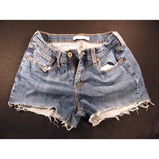 LEVIS 515 CUTOFF JEAN SHORTS Cut Off W 29 Denim Red Tab Daisy Dukes Blue