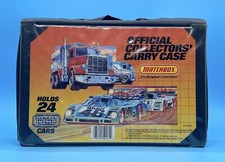 Matchbox Official Collectors  Carry Case Holds 24 Cars 50-01-61 1983