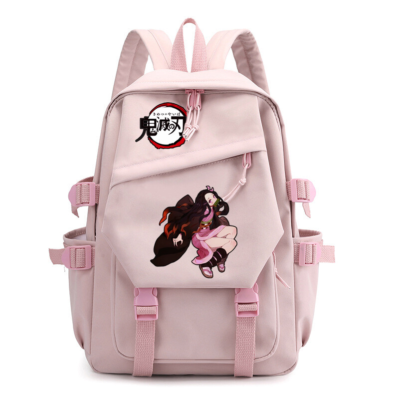 Sac à Dos Bandoulière Anime Demon Slayer Kamado Nezuko - Style Harajuku Otaku - Neuf (sans étiquettes)