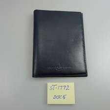 Ulysse Nardin Leatherette Wallet, Black.  