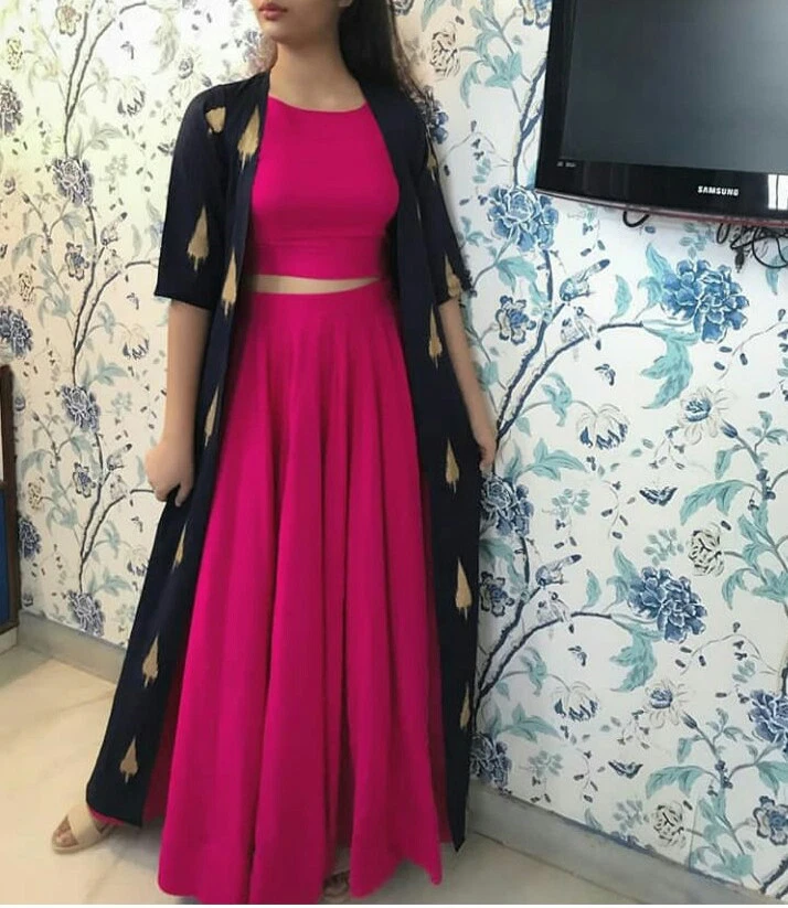 Party wear top and long skirt store