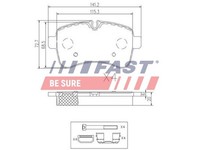 Fast BremsbeläGe BremsklöTze Hinten FüR Iveco Daily IV Pritsche/Fahrgestell