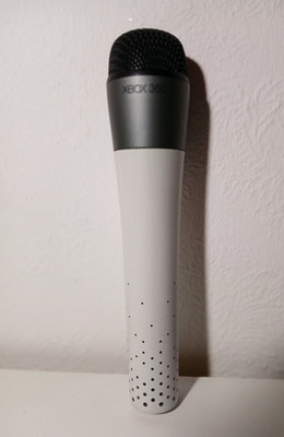 XBOX 360 Wireless Bluetooth Mikrofon - Weiß / Original Microsoft / Karaoke Lips