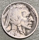 1926d Buffalo nickel, nice original VG Condition, nearly full date, part horn