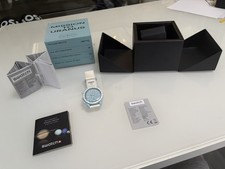 Swatch x Omega Moonswatch Mission To The Uranus Bioceramic Watch With Box