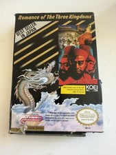Romance of the Three Kingdoms Nintendo Nes Complete CIB Authentic **READ**