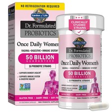 garden of life probiotics once daily women's 50 billion