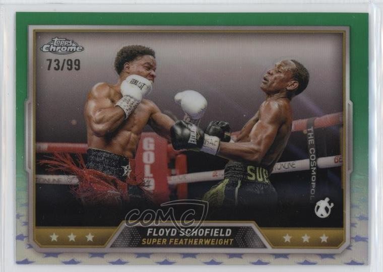 2024 Topps Chrome Green Refractor 93/99 Floyd Schofield #97 0z8w