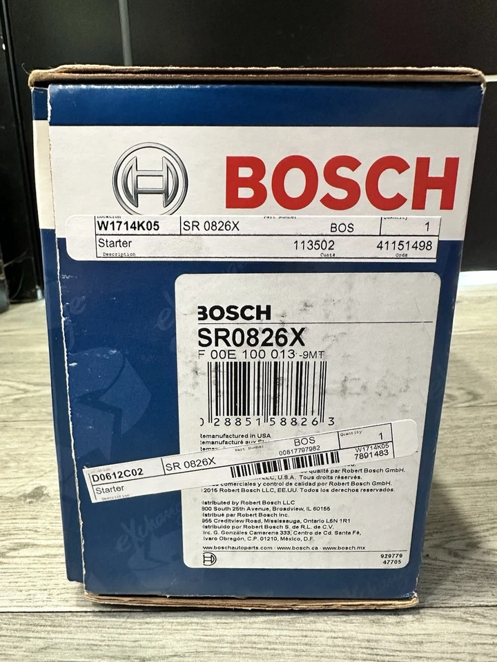 SR 0826X Land Rover LR2 Starter - Image 2 of 2