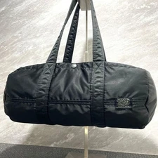 Yoshida PORTER Tanker Boston bag Duffle Bag Black Hand Bag From Japan