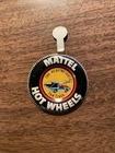 Hot Wheels The Heavyweights Redline Tow Truck Button Metal Pin Hong Kong 1969