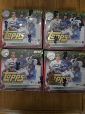 LOT OF 4 2022 Topps Holiday MLB Mega Box New Factory Sealed FREE SHIPPING!!