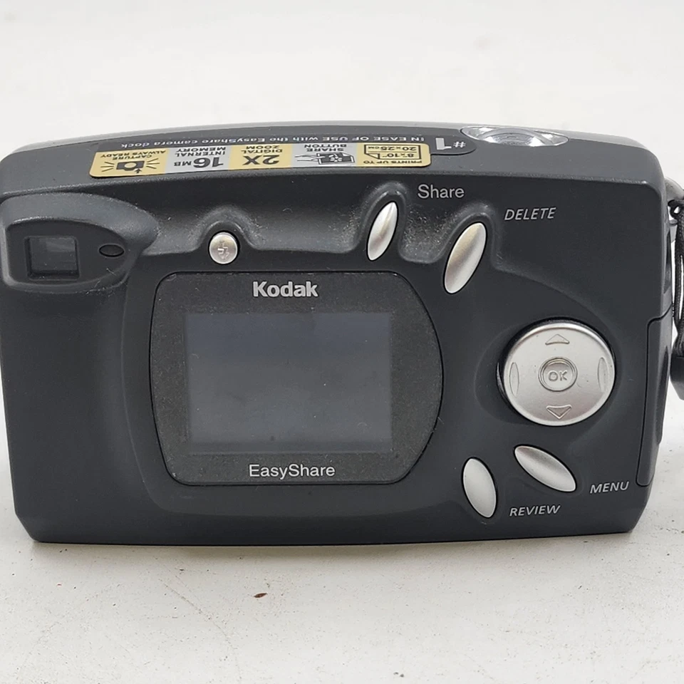 Kodak EasyShare CX4200 2.0MP Digital Camera Zoom 16 MB Memory Share Button 2002 - Image 3 of 4