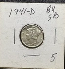 1941 D Mercury Dime UNCIRCULATED