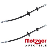 2X Bremsschlauch Metzger 4110932 2 BremsschläUche Rechts Links Vorne