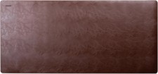 XL Desk Pad - Large Vegan Leather Desk Mat 17 X 36 - Buttery Smooth Writing, D