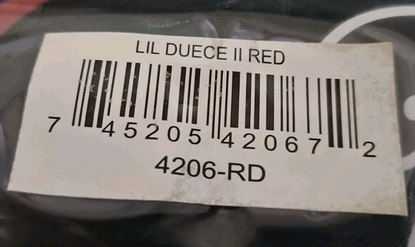 Vista "Lil Deuce II" 17.5" Quiver Red/Black 4206-RD NOS - Image 3 of 4