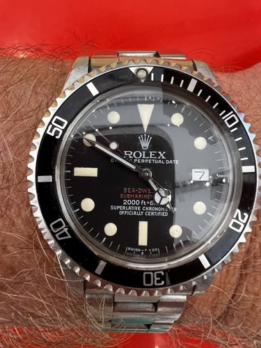 Vintage Rolex Double Red Sea-Dweller 1665
