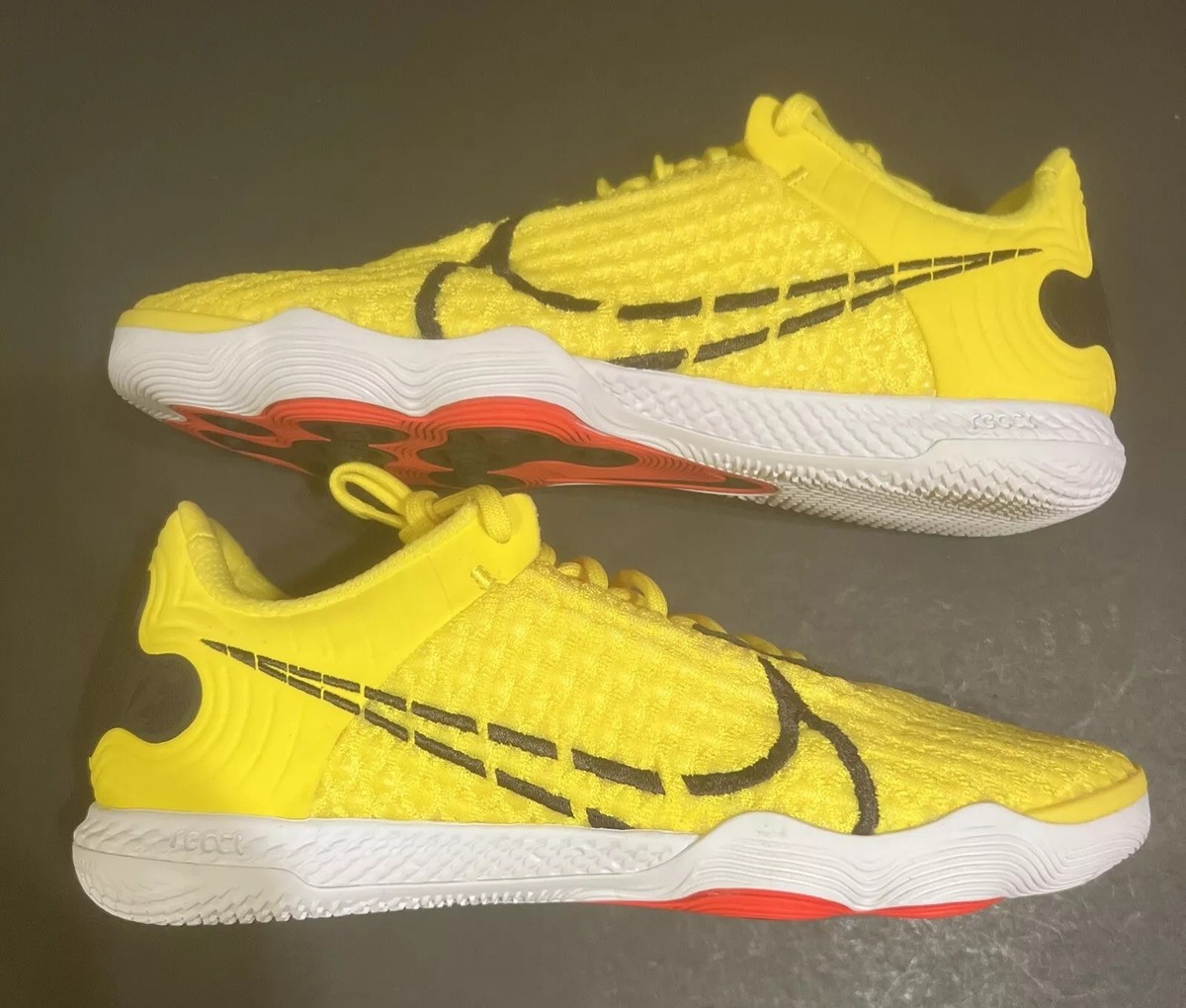 NIKE REACTGATO MENS 7 WMNS 8.5 [CT0550-710] INDOOR SOCCER  display picture 2
