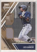 2017 Panini Elite Extra Edition Dual Materials Holo Gold 89/99 Luis Almanzar 2id