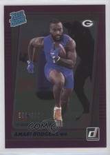 2021 Panini Donruss Rated Rookie Season Stat Line /500 Amari Rodgers #303 yj7