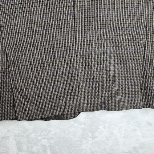 Vtg Ralph Lauren CHAPS Mens Brown Suit Jacket 38R Green Plaid 2 Button 2 Vent - Picture 14 of 24