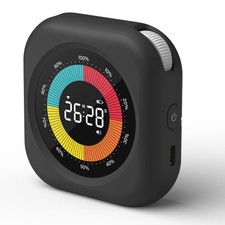 Visual Timer for Kids, 10 Hours Countdown/Up, with Rechargeable, 3 Volume Lev...