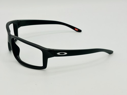 OAKLEY GIBSTON SUNGLASSES REPLACEMENT MATTE BLACK FRAME W/ CHROME ICON AUTHENTIC